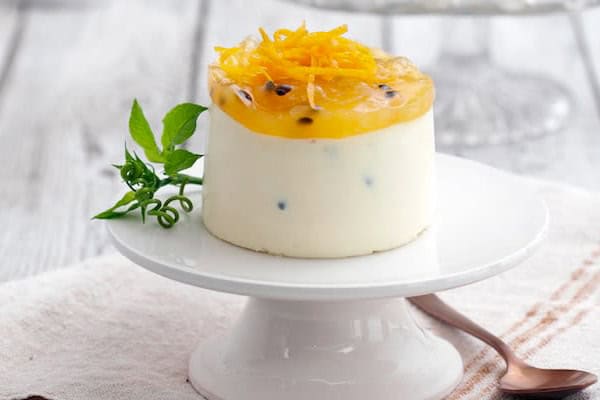 Easy Fridge Granadilla & Orange Cheesecake