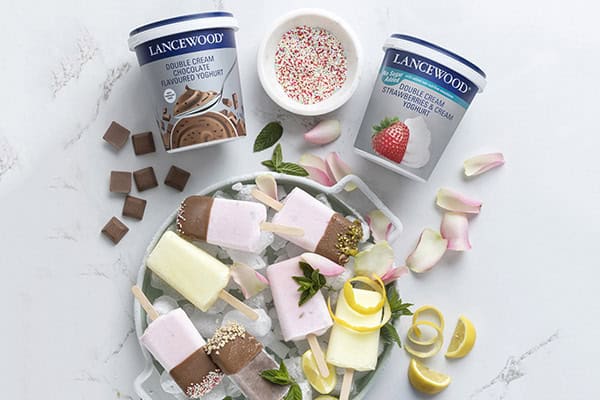 Decadent Yoghurt Ice Lollies