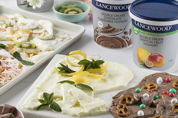 Frozen Yoghurt Bark