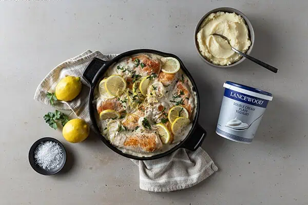 Chicken in Lemon Garlic sauce