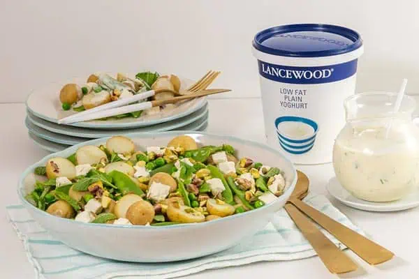 Creamy Potato & Pea Salad