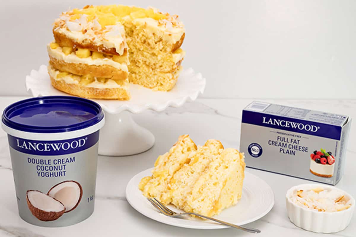 Pina Colada Layer Cake