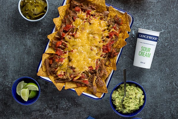 Pulled Lamb Nachos