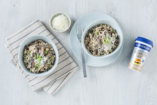 No-Fuss Mushroom Risotto