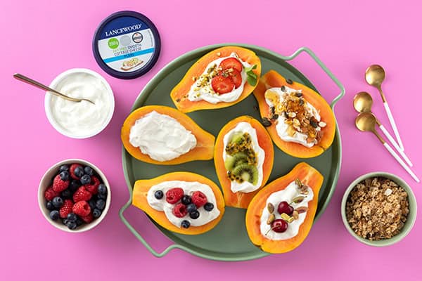 Papaya Breakfast Boats