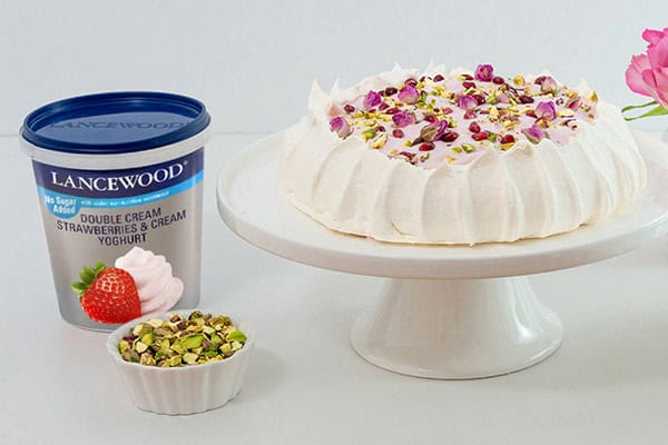 Strawberries & Cream Pavlova