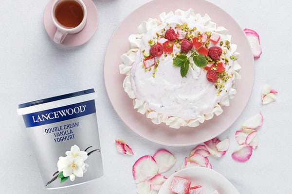 Yoghurt Turkish Delight Pavlova