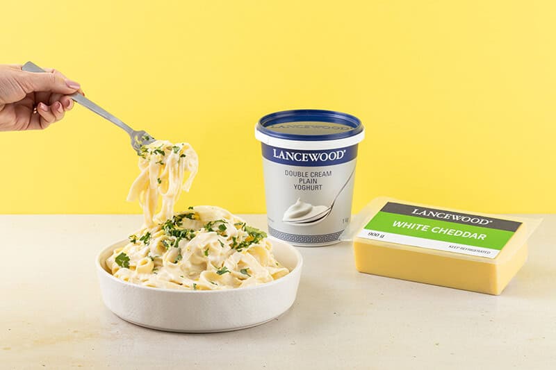 15-min Yoghurt Alfredo Sauce
