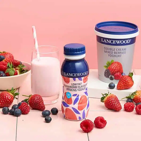 Creamy, Dreamy & Dairy: Discover Our Yoghurt Range Lancewood® Drinking Yoghurt with mixed berries - the drinking yoghurt South Africa families love for on-the-go refreshment.