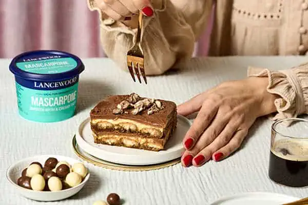Delicious Recipes to Celebrate the Festive Season Together Classic tiramisu reinvented with LANCEWOOD® Mascarpone and Nutella layers - a rich, creamy festive dessert recipe perfect for entertaining.