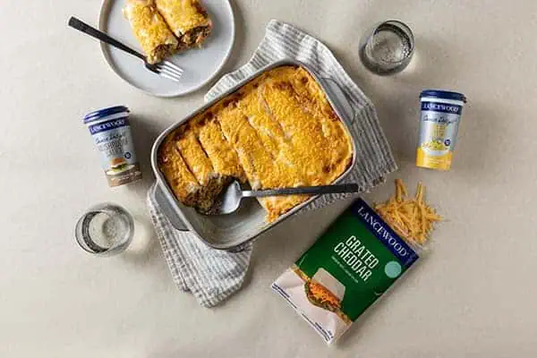 Celebrate World Pasta Day with these 10 irresistible recipes Golden baked tuna lasagne recipe South Africa style with layers of pasta, creamy cheese and fresh salad on the side.