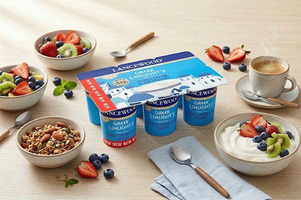 Greek Delight® Double Cream Plain Yoghurt Multipack | LANCEWOOD®