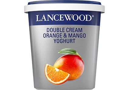 Double Cream Orange & Mango Yoghurt