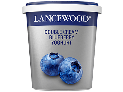 Double Cream Blueberry Yoghurt