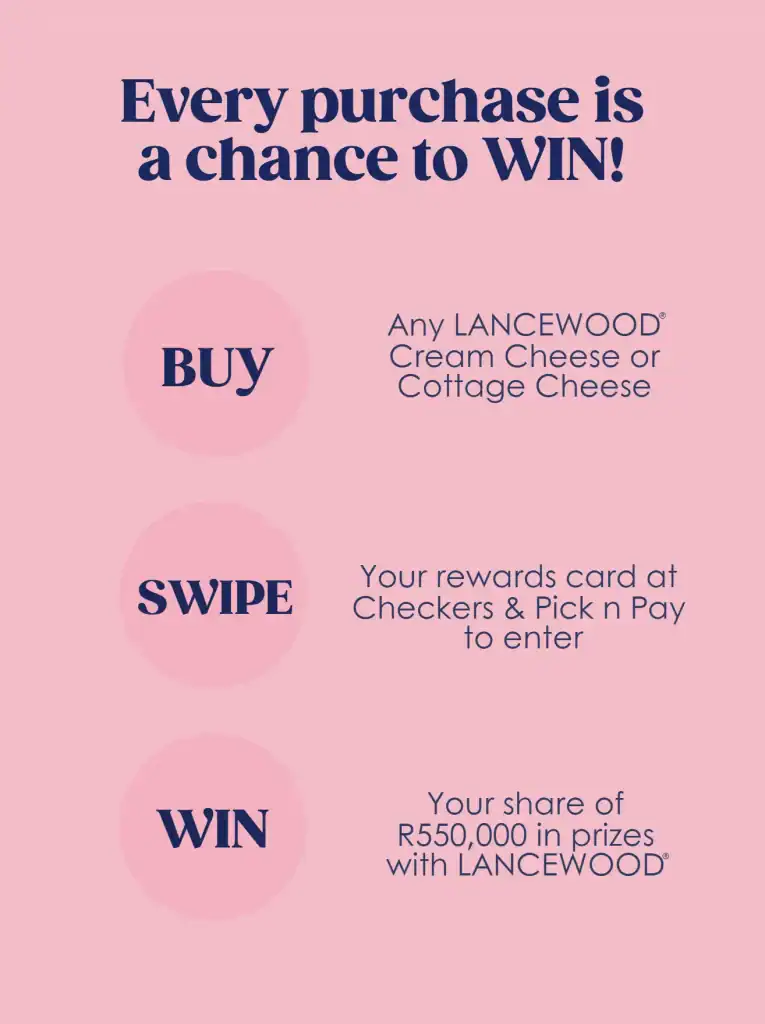 Spread. Scoop. Win! Stand a Chance to Win Your Share of R550,000 Every Purchase 1